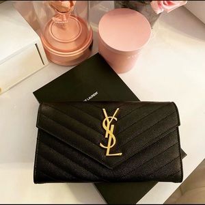 New YSL wallet, 100 percent authentic